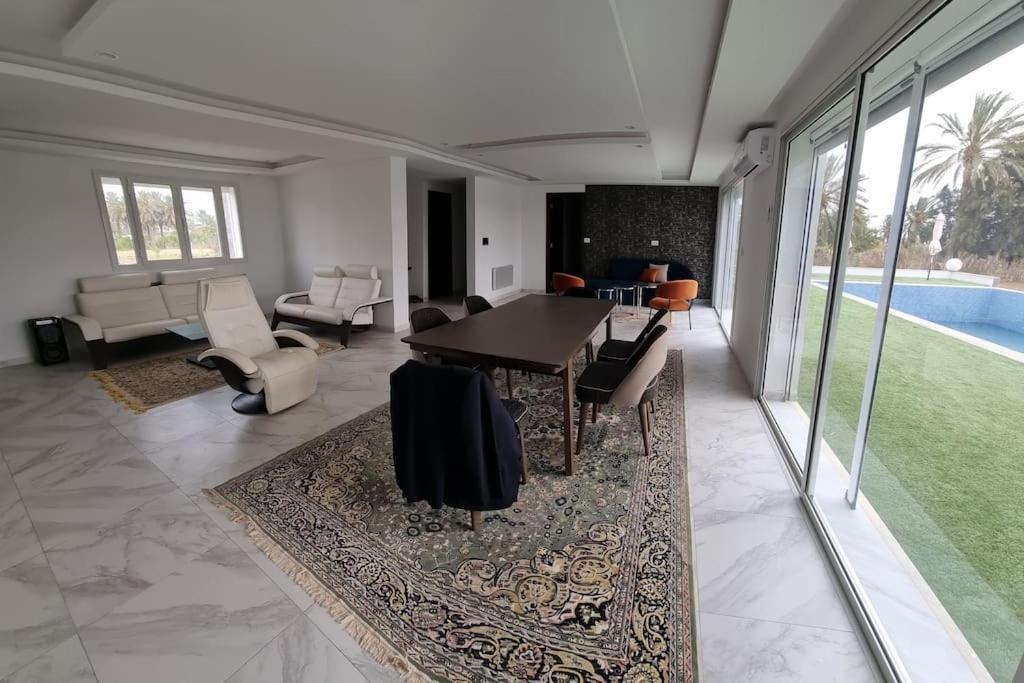 Villa Dar Jamila - Au Coeur De L'Oasis - à Gabès Extérieur photo