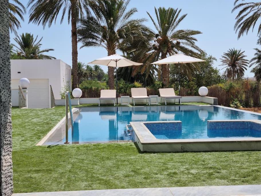 Villa Dar Jamila - Au Coeur De L'Oasis - à Gabès Extérieur photo